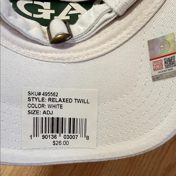 NWT Legacy White Cap Red SDSU Embroidery Relaxed Twill Adjustable - Picture 4 of 7